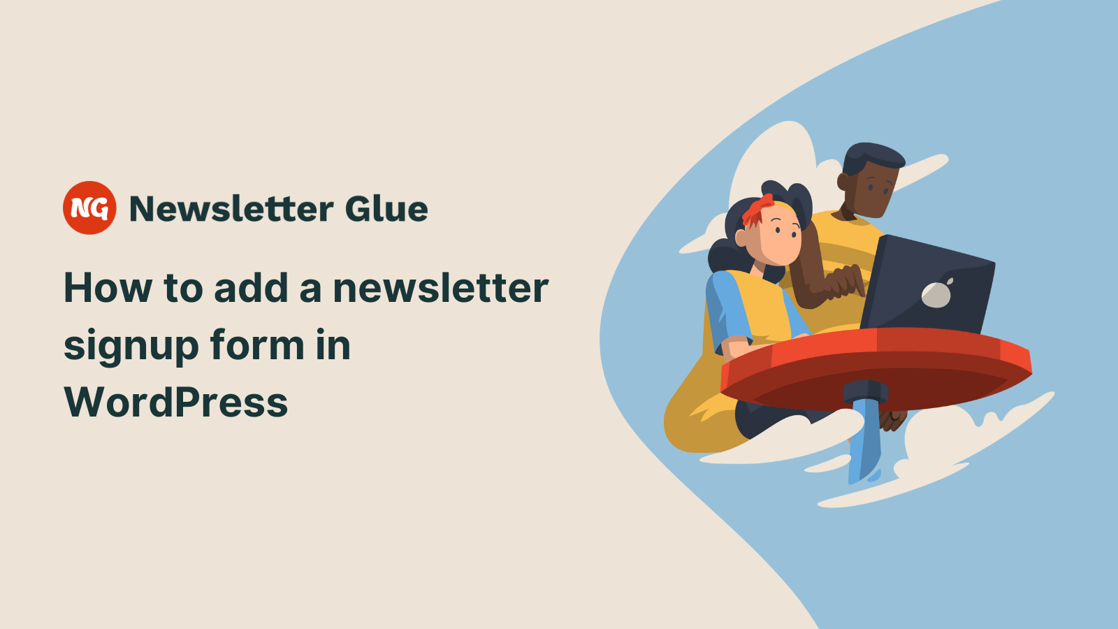 How to add a newsletter signup form in WordPress