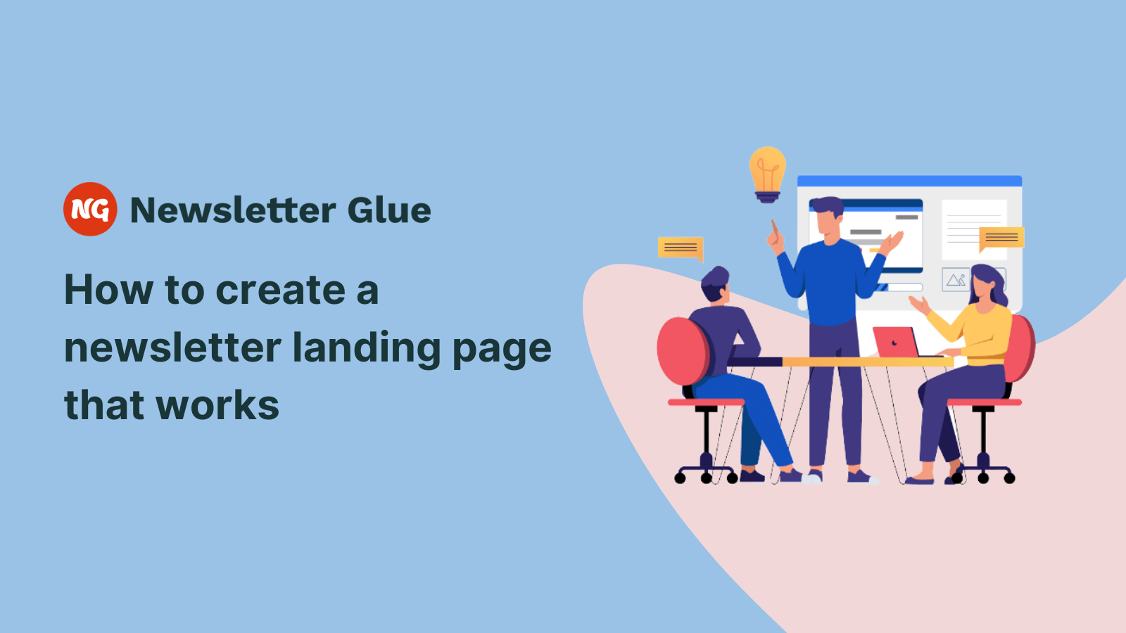 How to create a newsletter landing page that works