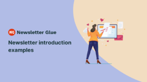 Newsletter introduction examples