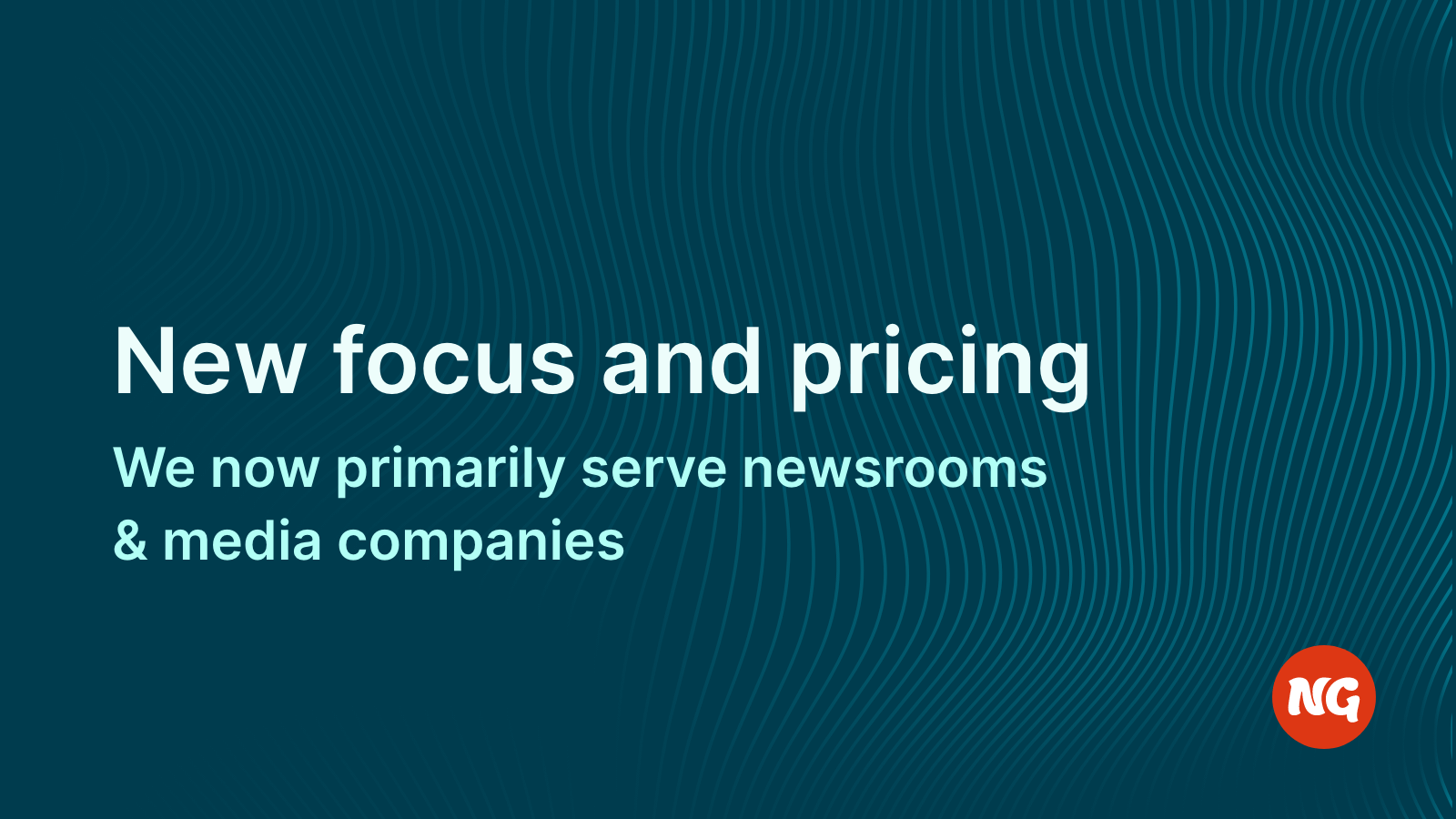 New focus and pricing