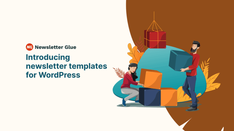 Newsletter templates for WordPress