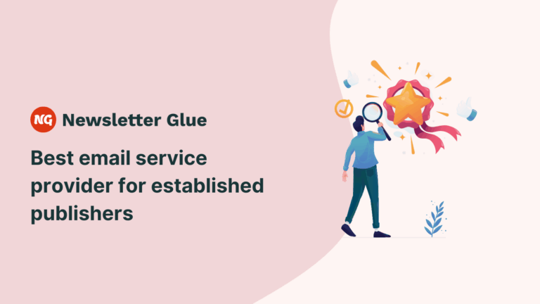 Best email service provider for established publishers