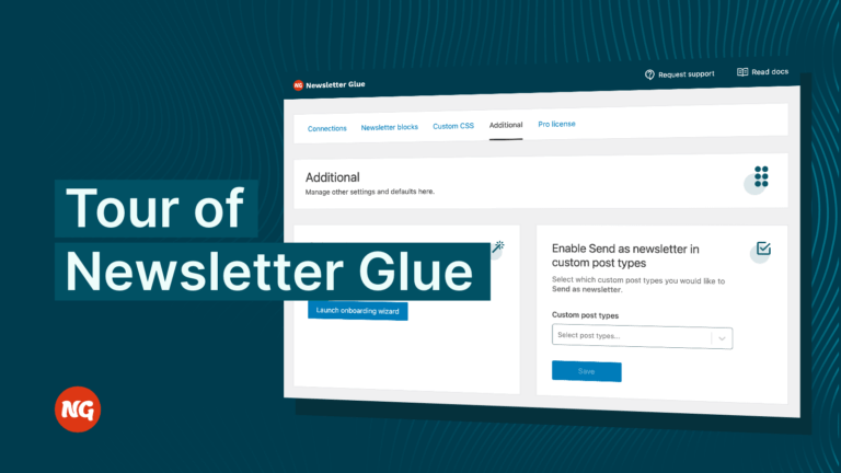 Tour of Newsletter Glue